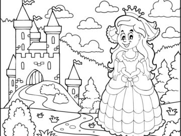 Coloring Book Princess Carriage Online Coloring Page Hicoloring Com